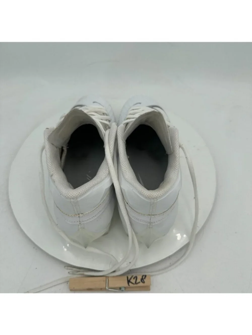Nike Vapor Edge Elite 360 2 Men Size 7 DA5457-100 White Silver Soccer Shoes